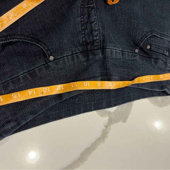 Jag Jeans sz 14 black denim - Picture 6 of 9